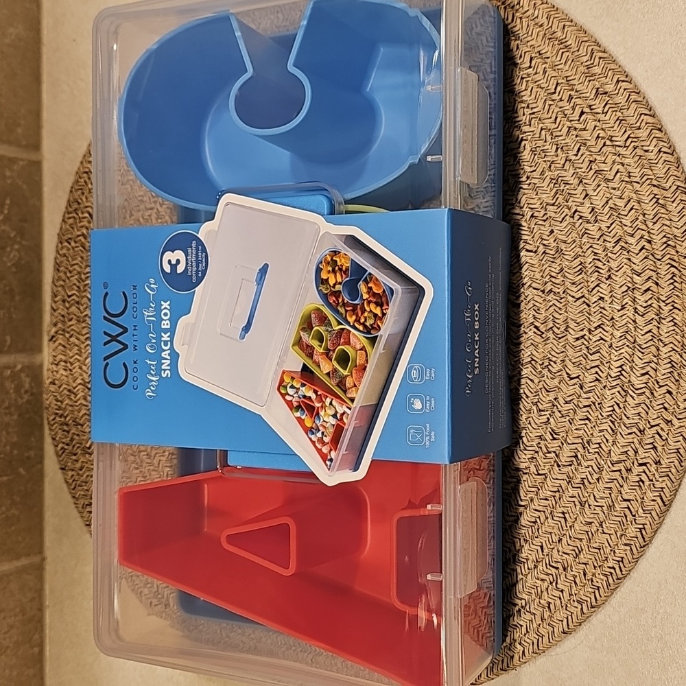 CWC ABC Colorful Snack Organizer Box - Picture 3 of 6